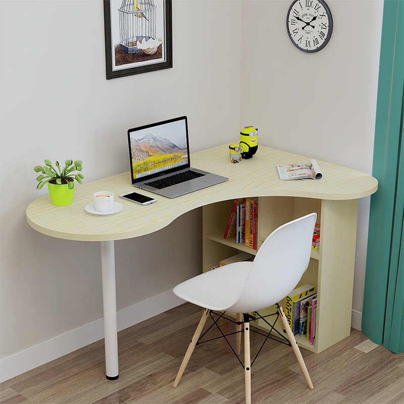 转角书桌拐角弧形电脑桌组合办公写字台学习阅览桌阳台可桌子代发
