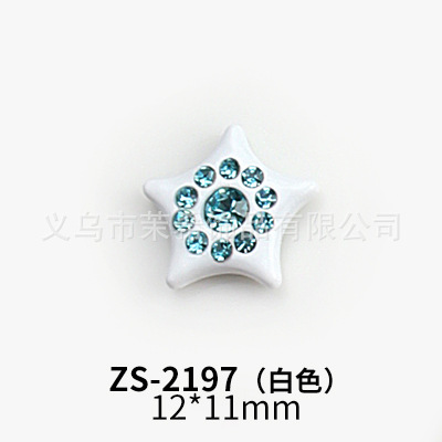Summer Dopamine Style Hot Girl Girl Nail Ornament Three-Dimensional Expansion Inlaid Color Diamond Jewelry Zs2197