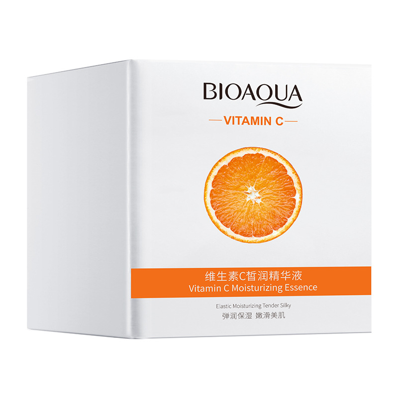 Bioaqua Vitamin C Fair Moisturizing Essence Refreshing and Easy to Absorb Rich Moist Beauty Facial Essence Skin Care Products Direct Sales