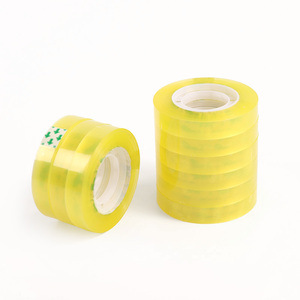 Transparent Tape Narrow Tape 1cm Wide Student Sealing Adhesive Flower Shop Bouquet Packaging Material Handicraft DIY Material