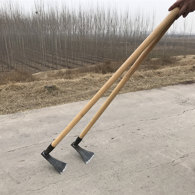 除草锄头农用锰钢锻打多功能家庭园林艺开荒挖土翻地种菜挖笋?头