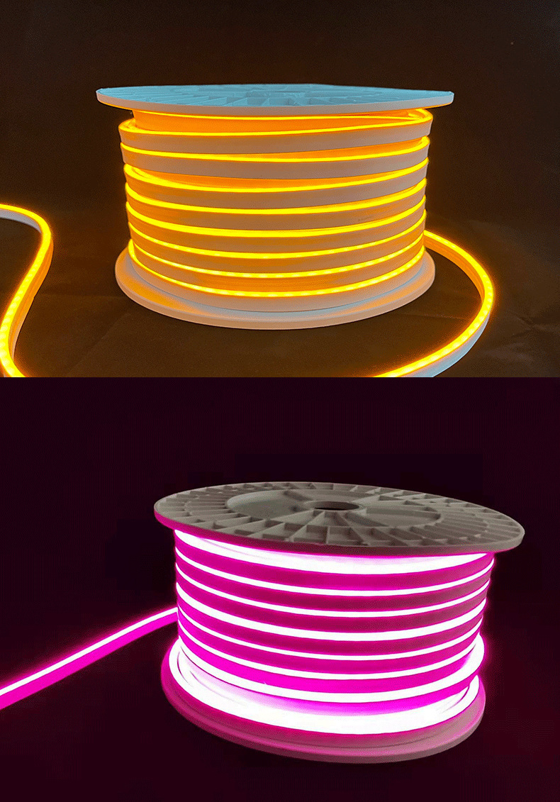 led霓虹灯发光字灯带装饰ins酒吧网红墙造型广告招牌户外柔性灯条