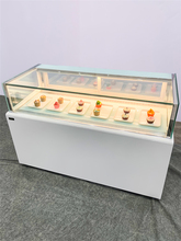 单层直角蛋糕冷藏展示柜商用风冷西点慕斯甜品保鲜柜无边玻璃