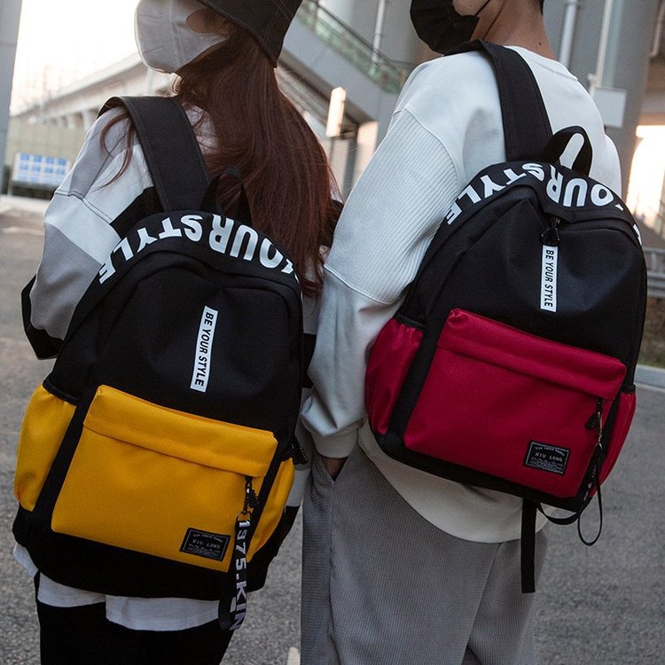 2022 New School Season Casual Backpack Women's Korean-Style Early High School Student Schoolbag Fashion Travel Backpack