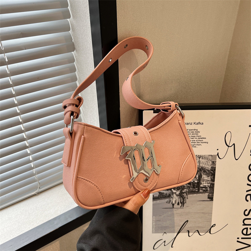 Women's Bag 2023 New Special-Interest Design Simple Fashion All-Match Shoulder Underarm Bag Millennium Hot Girl Style Crossbody Women's Bag