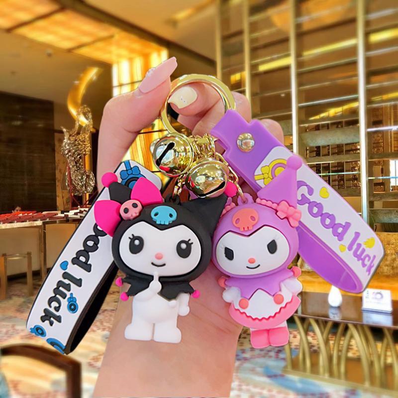 New Sanrio Cartoon Key Button Cute Clow M Handbag Pendant Car Key Chain Small Gift Wholesale