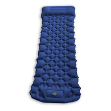 跨境新款TPU充气垫按压脚踩睡垫户外充气地垫气床垫防潮垫帐篷垫
