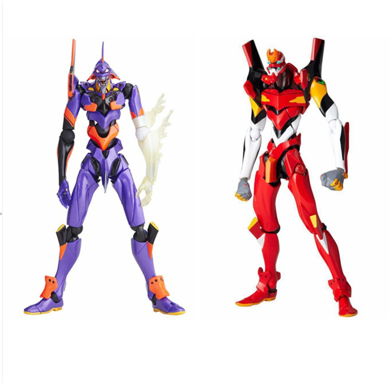 eva 005 二号机 新世纪 ev015 初号机 觉醒版 关节可动 盒装手办