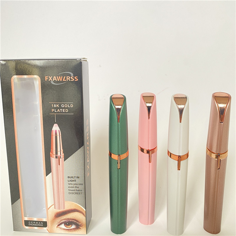 Electric Eyebrow Shaping Device Female Eye-Brow Knife Electric Eyebrow Fixing Pen Rechargeable Automatic Eyebrow Trimmer Electric Eyebrow Razor Eye-Brow Knife