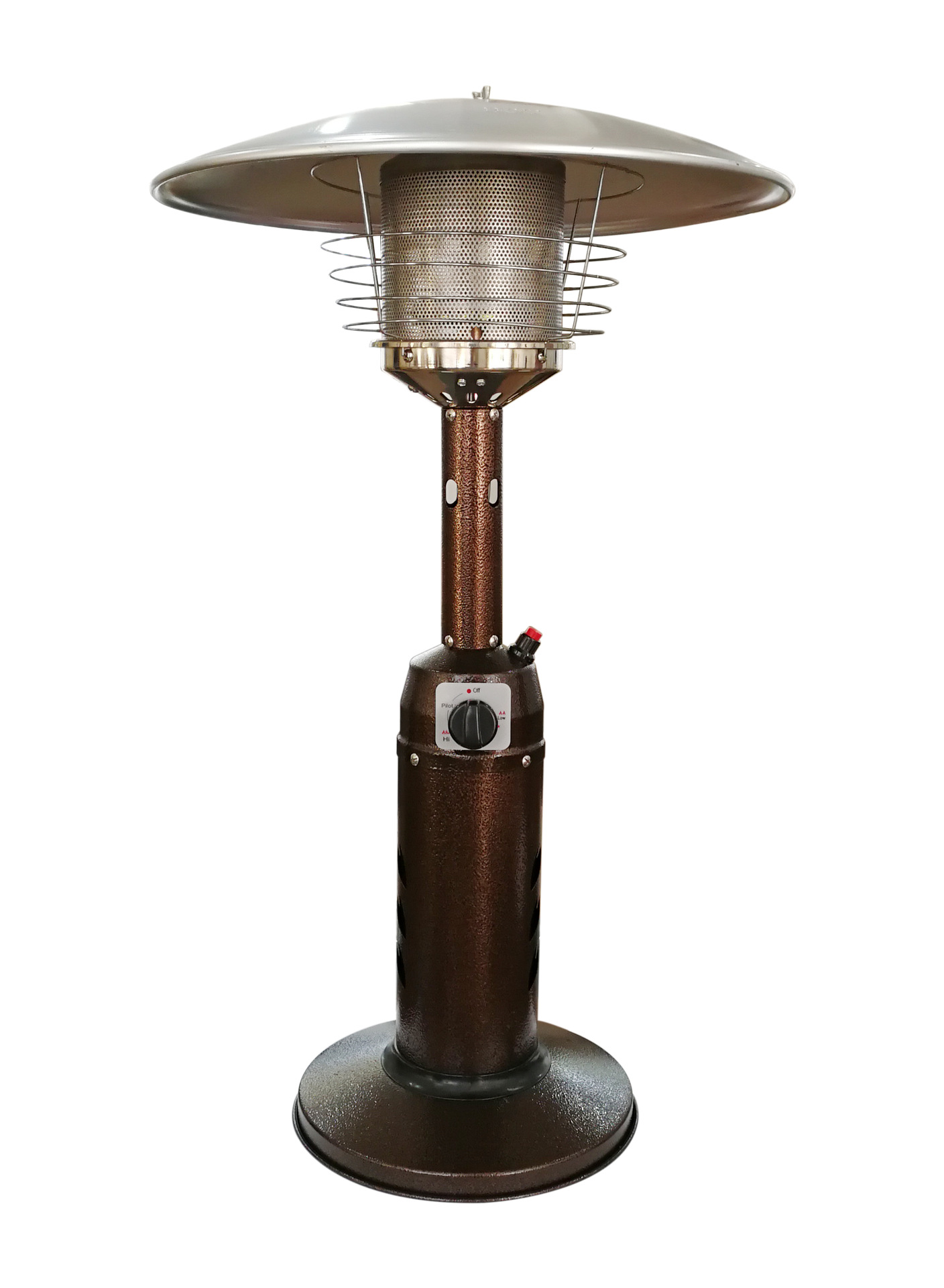 厂家促销远智户外立式桌面伞形金花燃气取暖器伞式取暖炉常规款