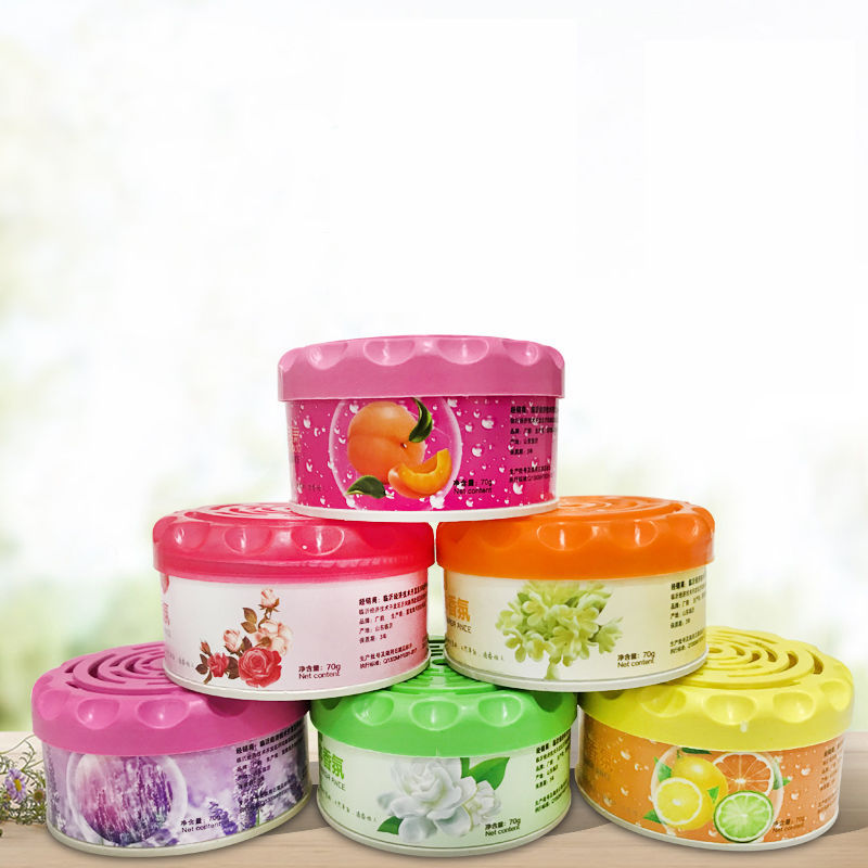 固体香膏批发1-10盒空气清新剂清香剂厕所除臭家居香薰汽车香水