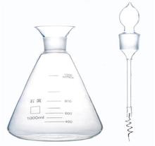 石英氧气燃烧瓶 型号:PT03-1000ML库号：M405956