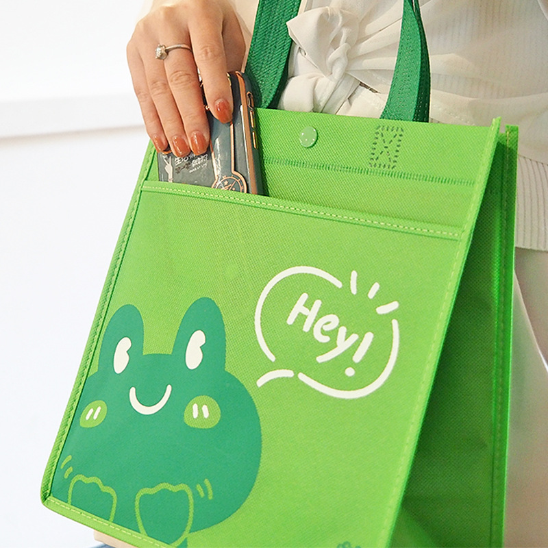 无纺布袋儿童卡通可爱环保袋购物袋培训袋手提袋童装