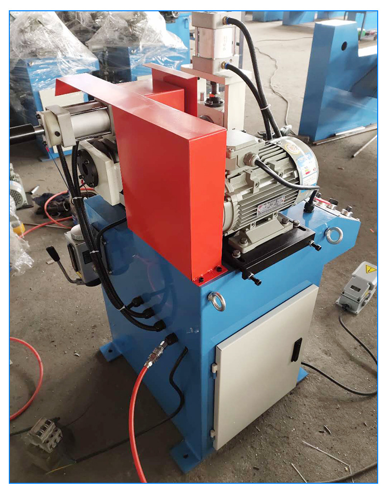 定制80单头气动倒角机 不锈钢管棒料圆棒去毛刺机 金属成型倒角机