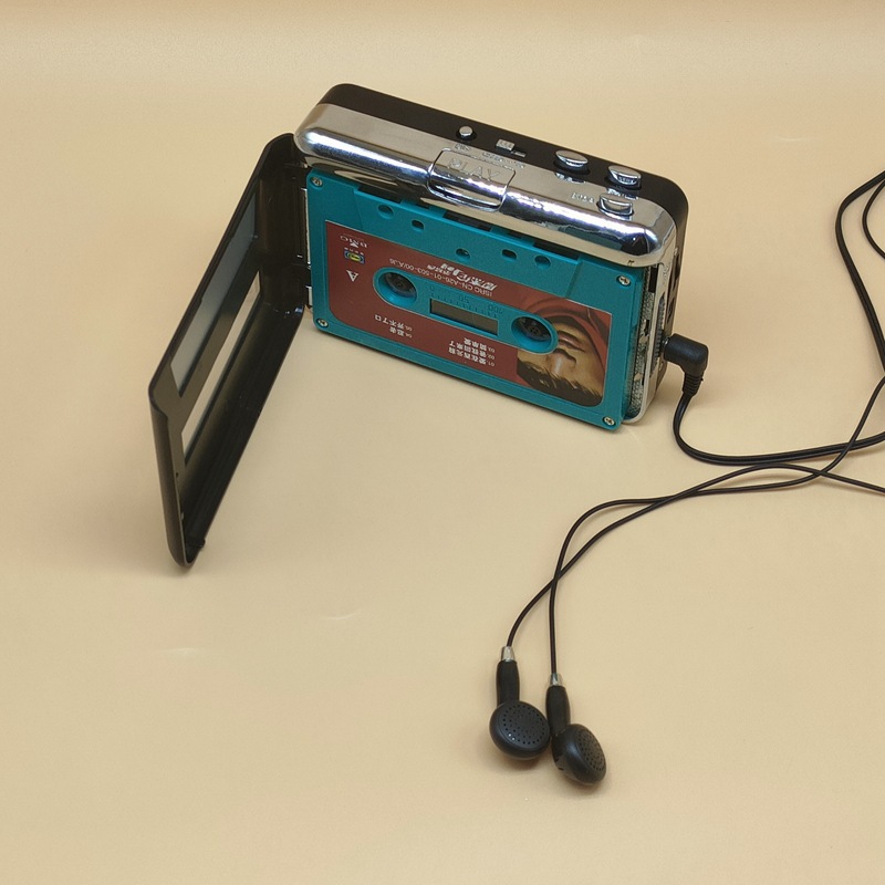怀旧磁带机随身听老式播放卡带机自动翻面usb供电送周杰伦五月天