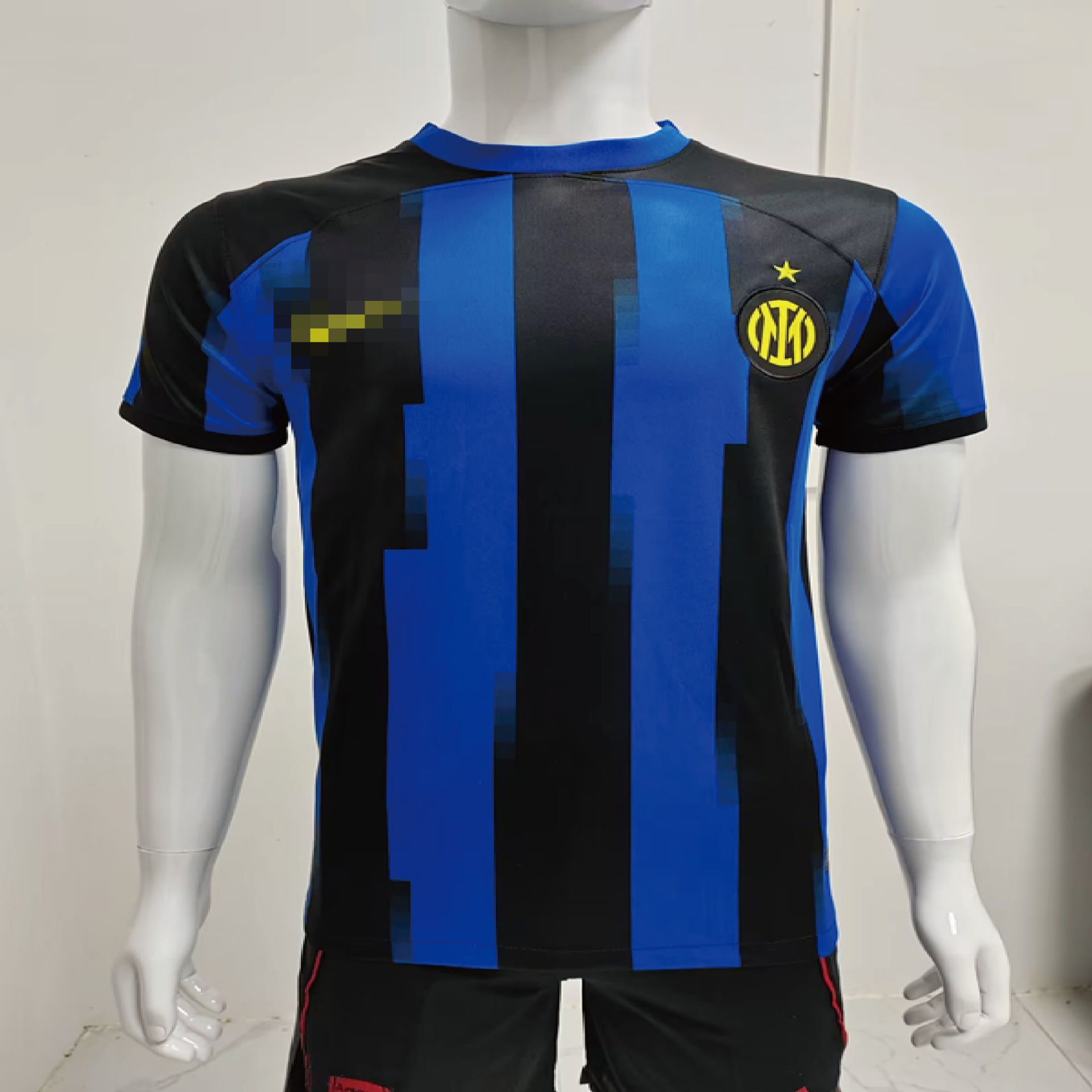 新款国际米兰球衣主场客场国米足球服短袖训练服上衣大人儿童套装