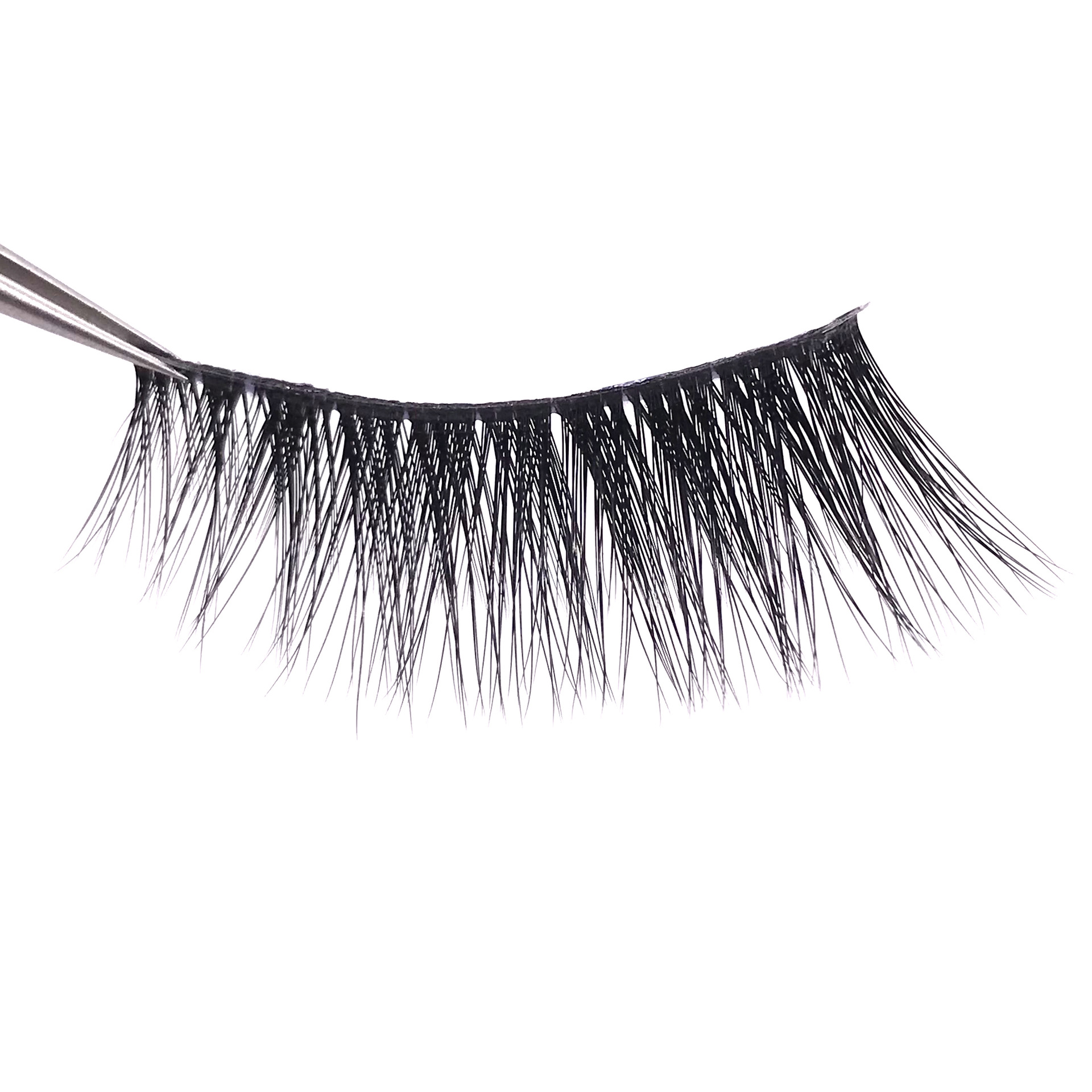 New Wholesale Four Pairs of Sheer Root Chemical Fiber False Eyelashes Can Be Made Multiple Options Nude Makeup Eyelash