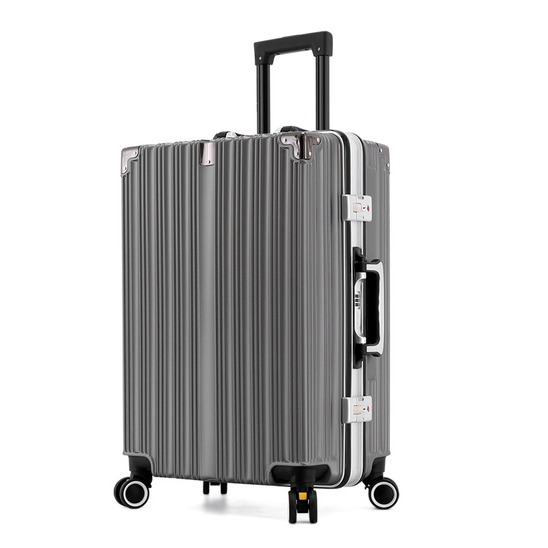 Aluminium Frame Luggage Factory Direct Sales Password Lock Suitcase Removable Universal Wheel Luggage