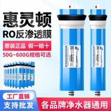 惠灵顿ro膜75G反渗透膜3013-400G家用净水器滤芯1812售水机通用芯