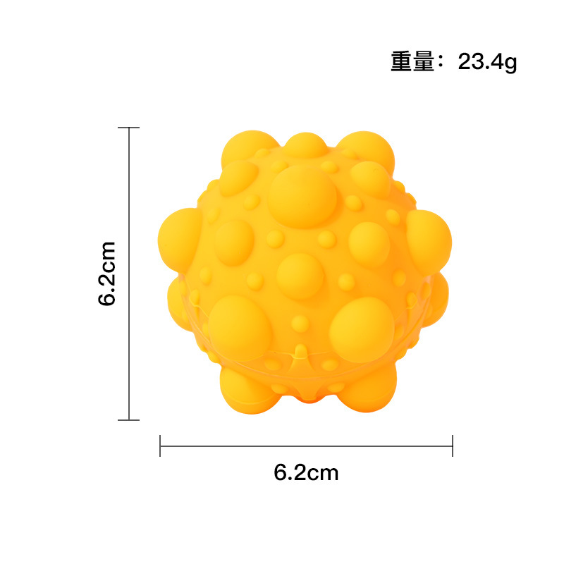 Dongguan Factory Silicone 3d Stress Ball Stress Relief Ball Rat Killer Pioneer Hand Ball Silicone Toy Rat Killer Pioneer Ball