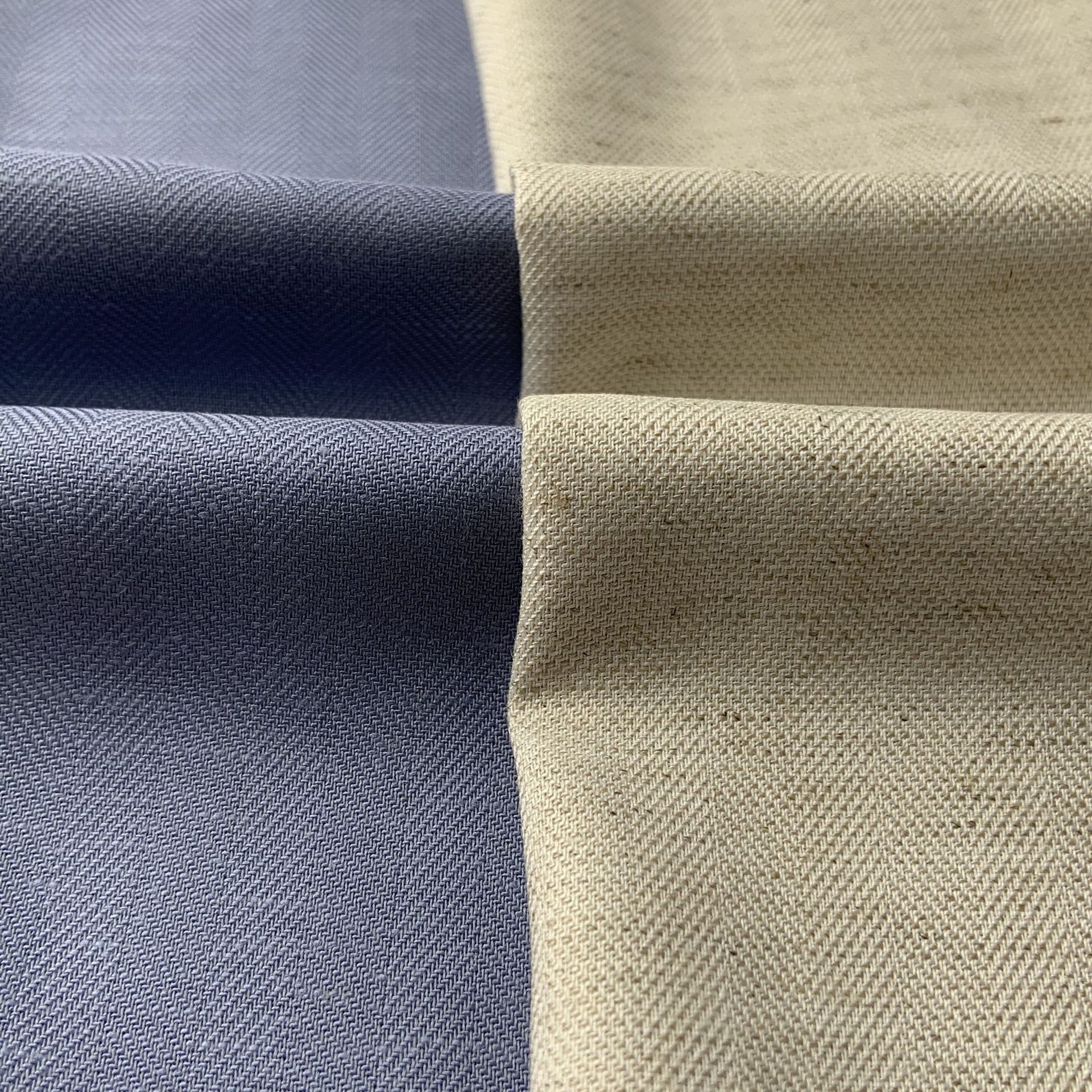 新品冰丝麻棉人字斜面料 梭织连衣裙子衬衫古装汉服冰丝麻布料