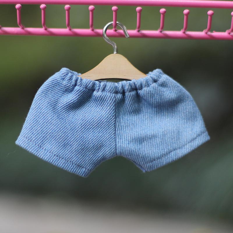 20cm Doll Clothes 15cm Cotton Doll Shorts Jeans 10cm Pants Star Doll Dress Up Doll Clothes Clothes