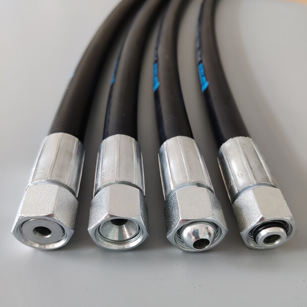 定制液压油管总成 叉车铲车挖掘机破碎锤油管 电厂设备液压软管