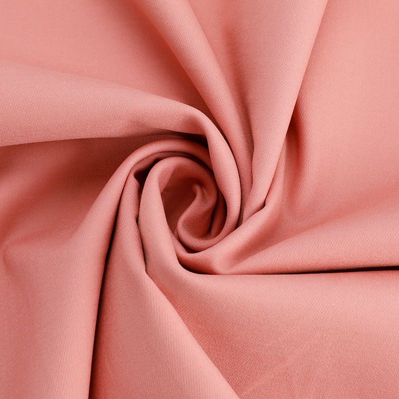 50*70d棉锦弹力双层布 男女服装连衣裙裤子面料 校服jk衬衫棉布料