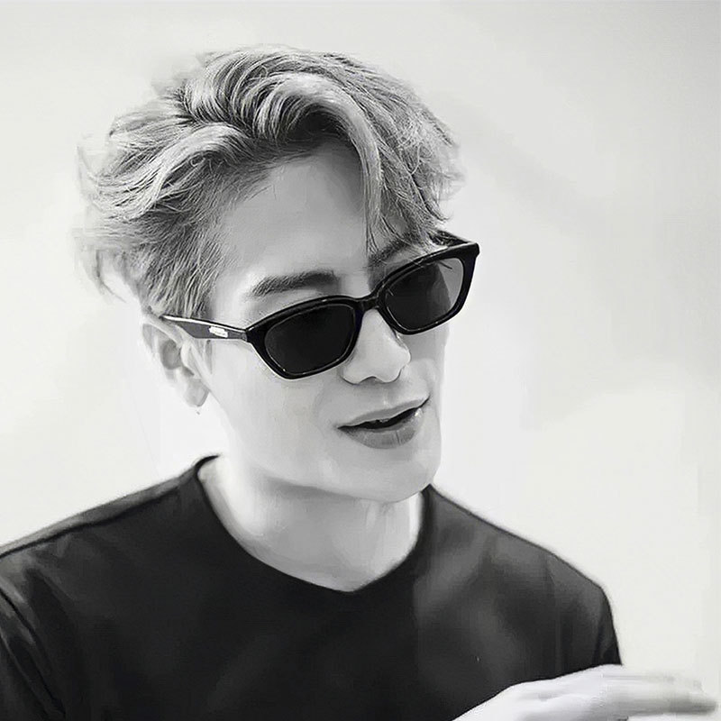 王嘉尔同款gm墨镜男款潮高级感ins猫眼复古网红防紫外线太阳眼镜