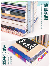 笔记本本子工作内页封面来图自定义办公司会议记录本毕