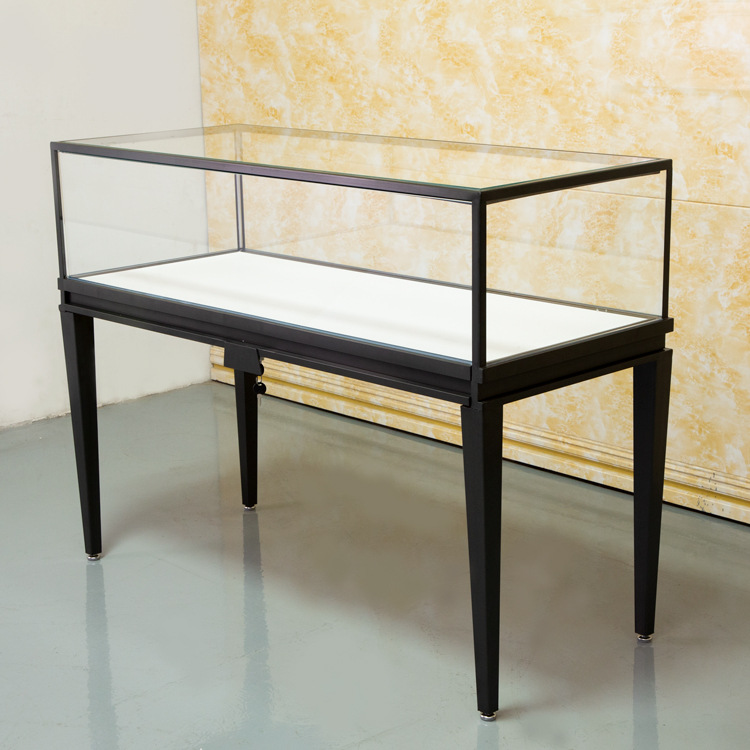 珠宝展示柜翡翠首饰玻璃展柜轻奢橱窗中岛展示台商用陈列柜子