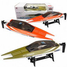 跨境新品大型遥控高速快艇电动大号竞速仿侧翻高速船玩具模型船