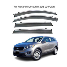 专用起亚2016-2020索兰托晴雨挡Kia Sorento车窗雨眉加厚跨境批发