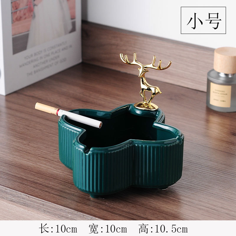 Wholesale Ashtray Home Fun Trolley Decorations Personalized Trendy Multi-Functional Office Anti-Gray Flying Ashtray