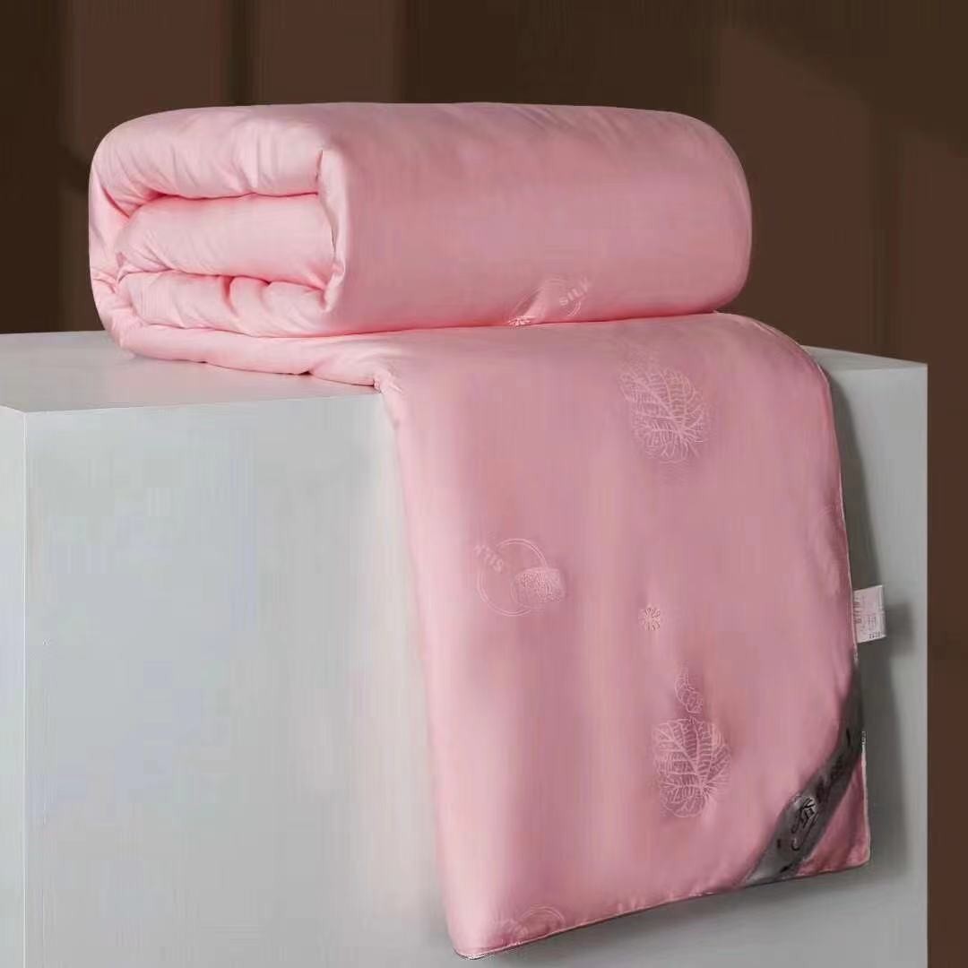 蚕宝宝60支面料可拆洗品提花桑蚕丝桐乡市蚕丝被拉尼娜品牌蚕丝被