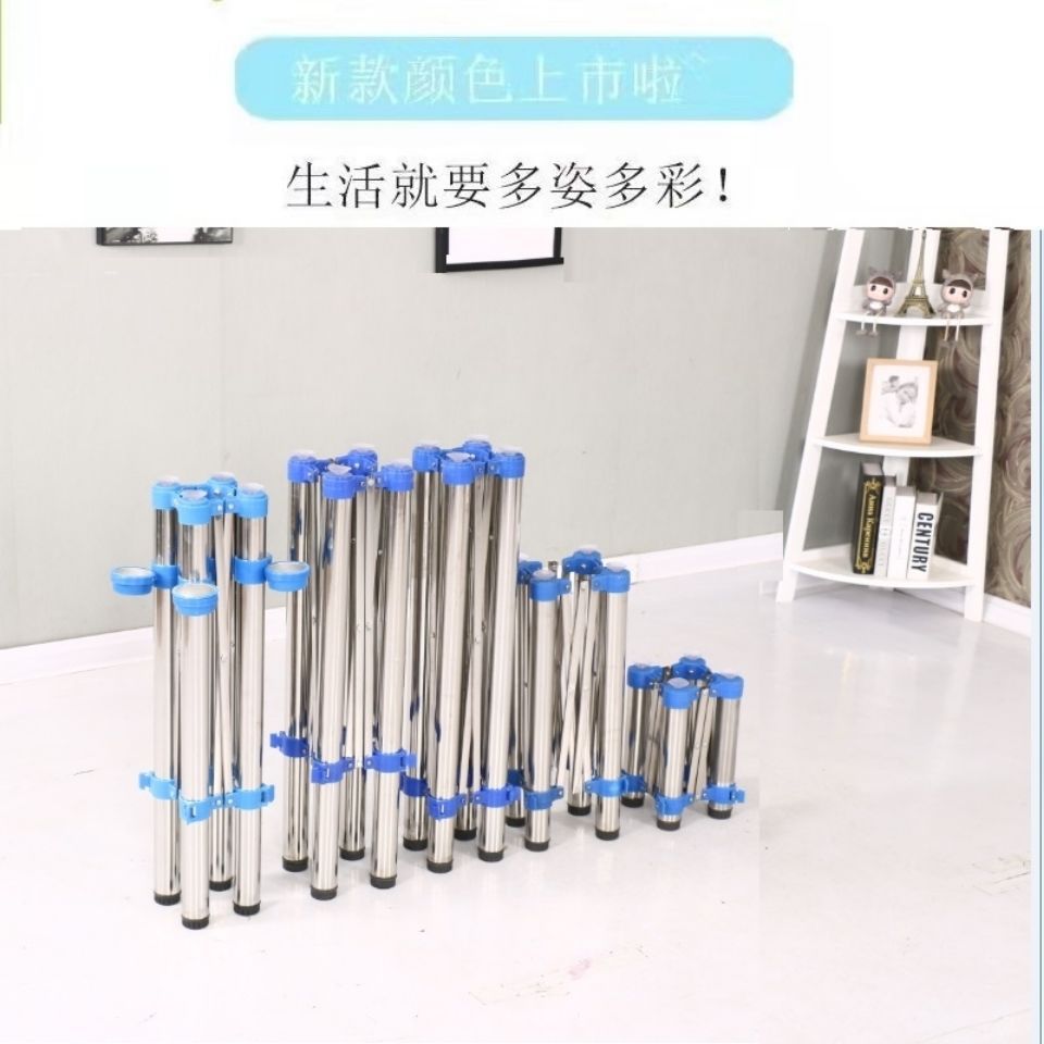 桌子腿支架桌脚桌腿支架折叠园桌架配件金属通用四方架长方形