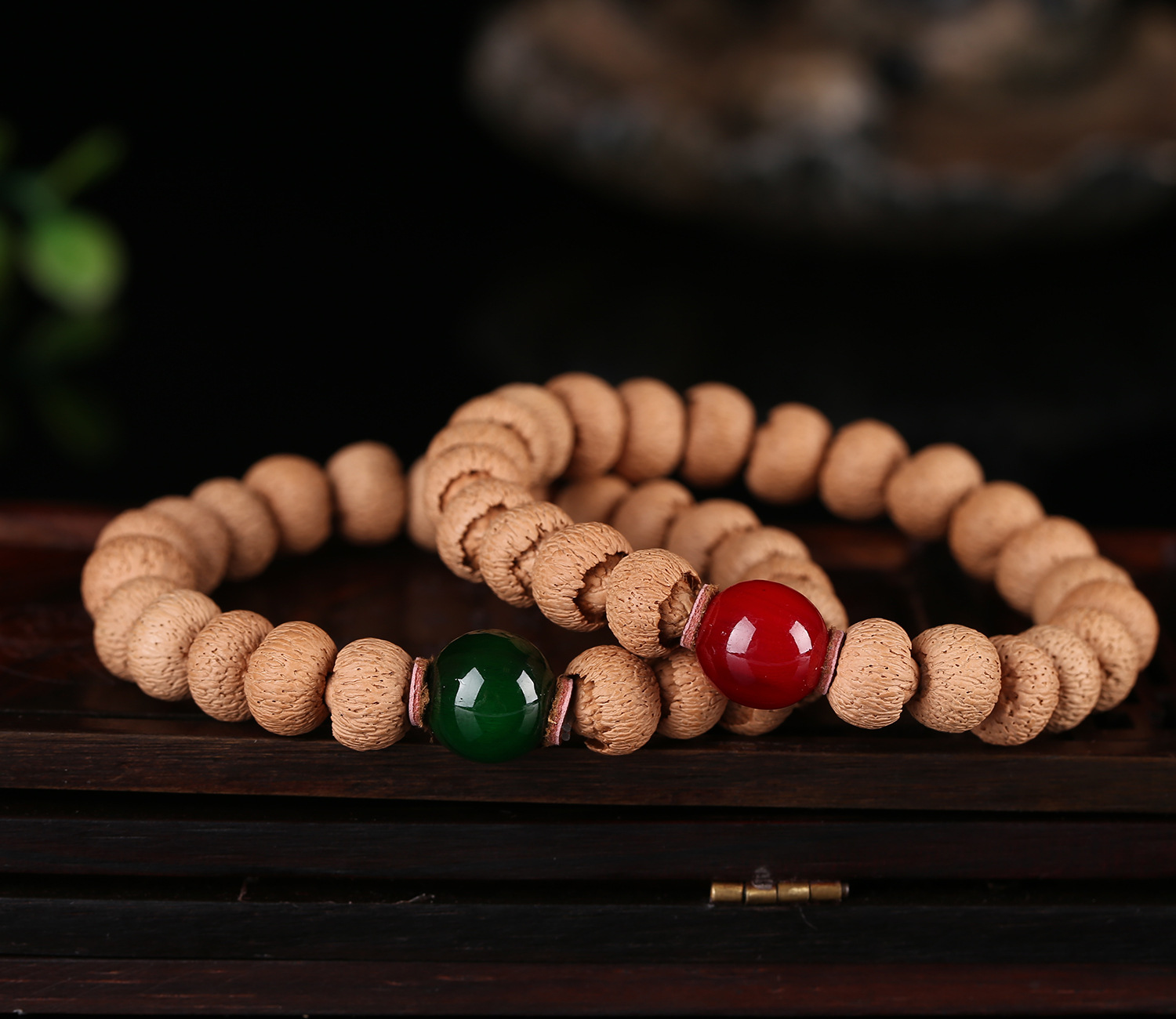 尼泊尔全包莲花菩提手串12mm宝塔莲花菩提子手链高密文玩菩提男女