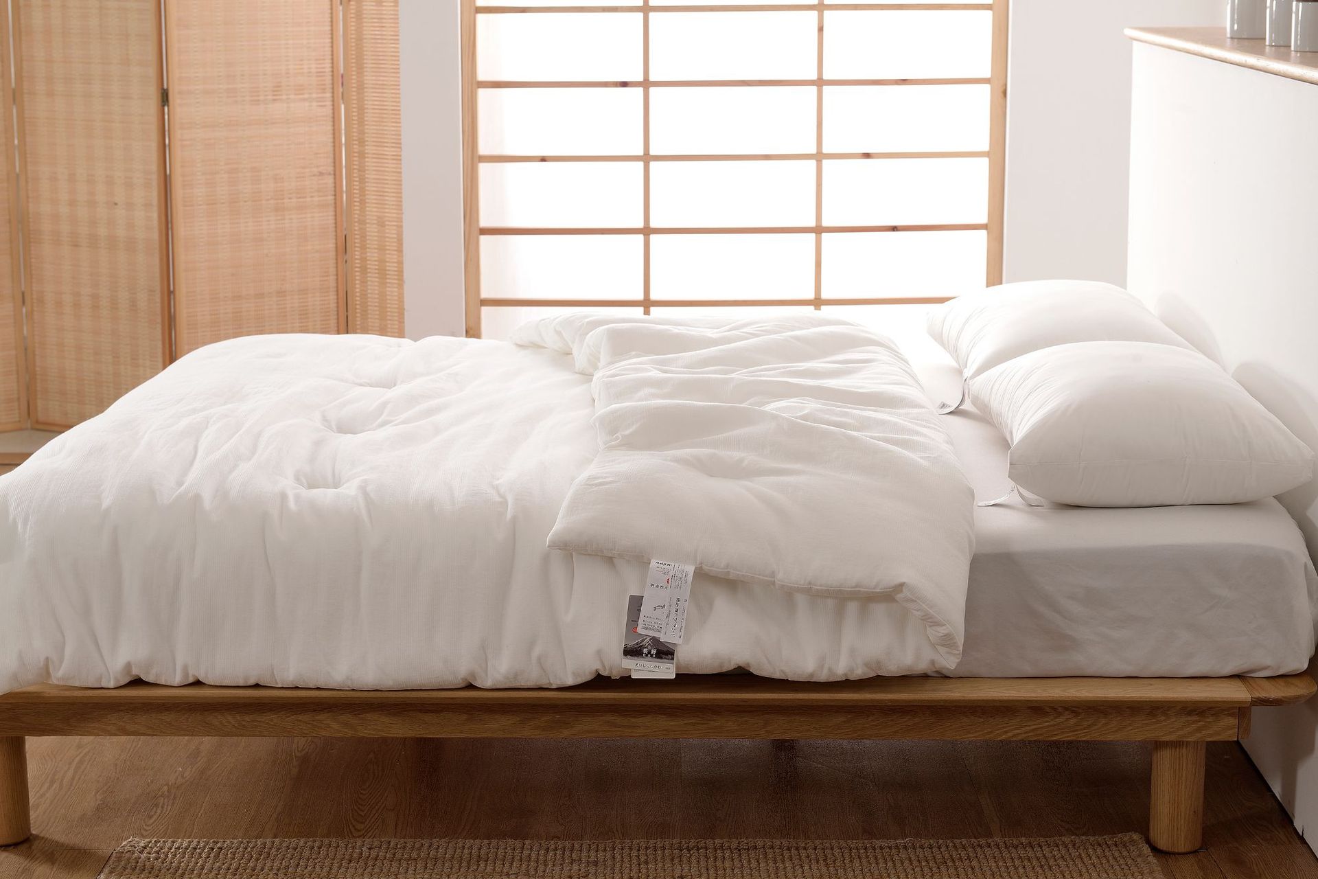 日本明治西川秋季被子双人春秋被纯棉被芯10斤冬季四季通用被褥