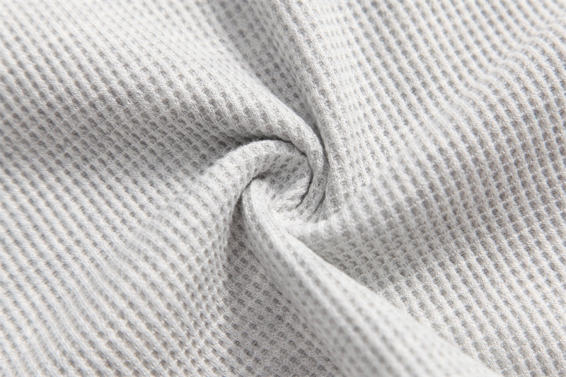 heyhenry 华夫格纹印花短袖t恤女2022年春夏季设计感短款半袖上衣