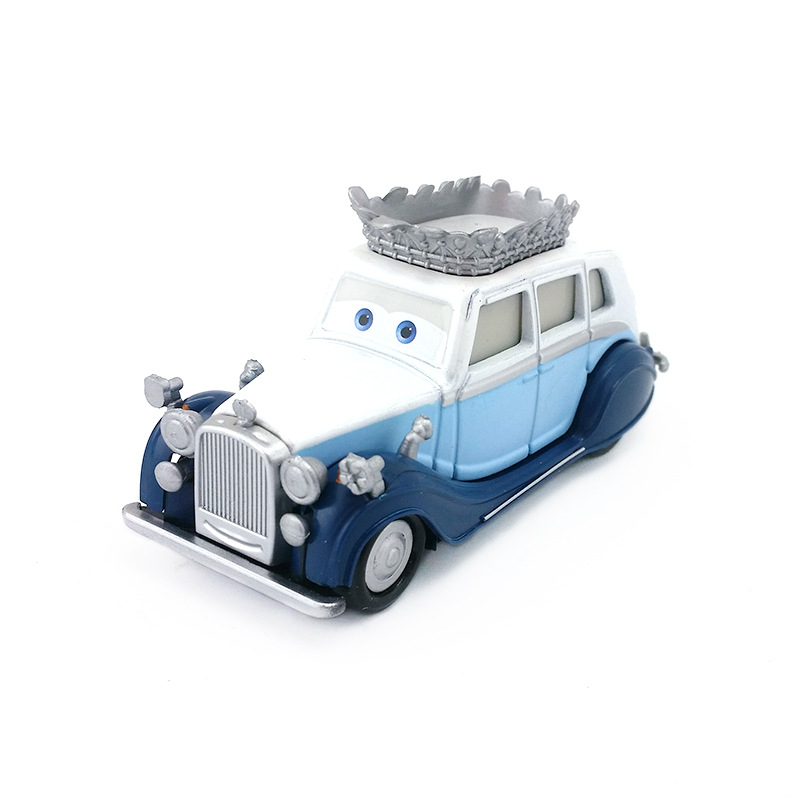 汽车总动员玩具合金车模英国女王稀缺款赛车总动员儿童耐摔惯性车