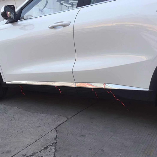 用于长安欧尚门边条x5不锈钢车门装饰条中网装饰欧尚x5改装件