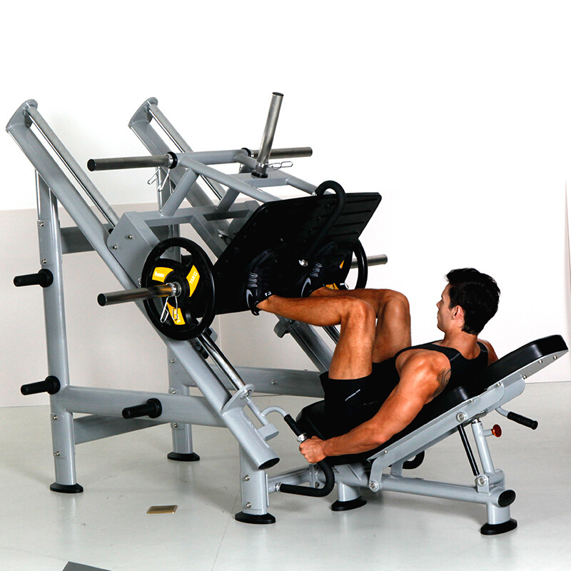 康乐佳k613倒蹬机商用健身房腿部肌肉练习卧式蹬腿综合力量训练器