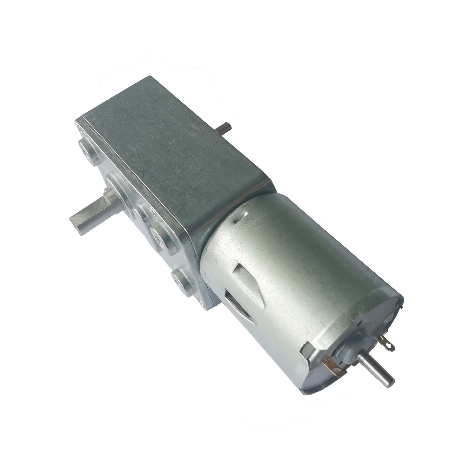 4632-370微型直流减速蜗轮蜗杆电机 自定义出轴 家用电器自锁电机