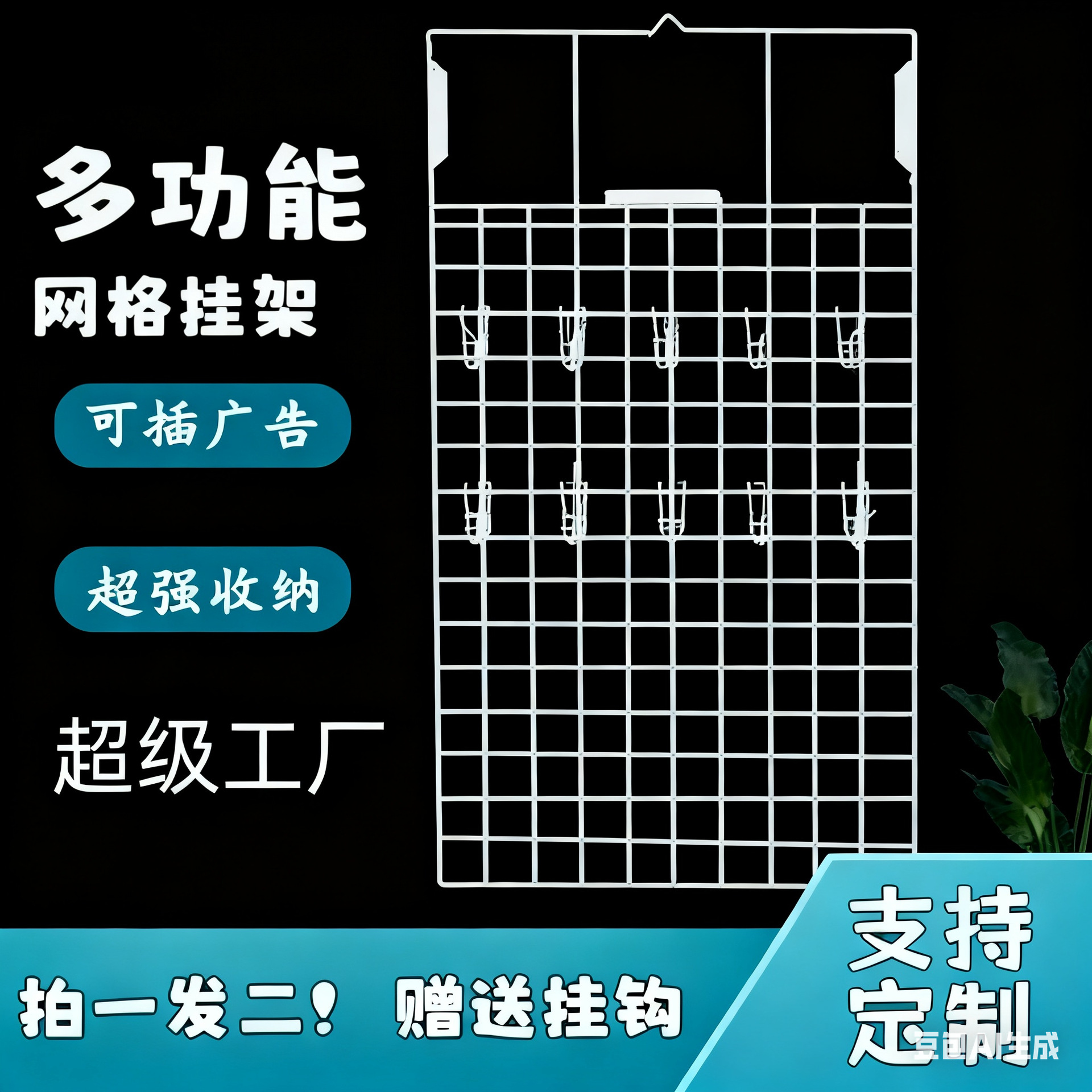 超市货架侧挂网展架 调料挂网展示架 火锅底料货架牙刷侧货架背网