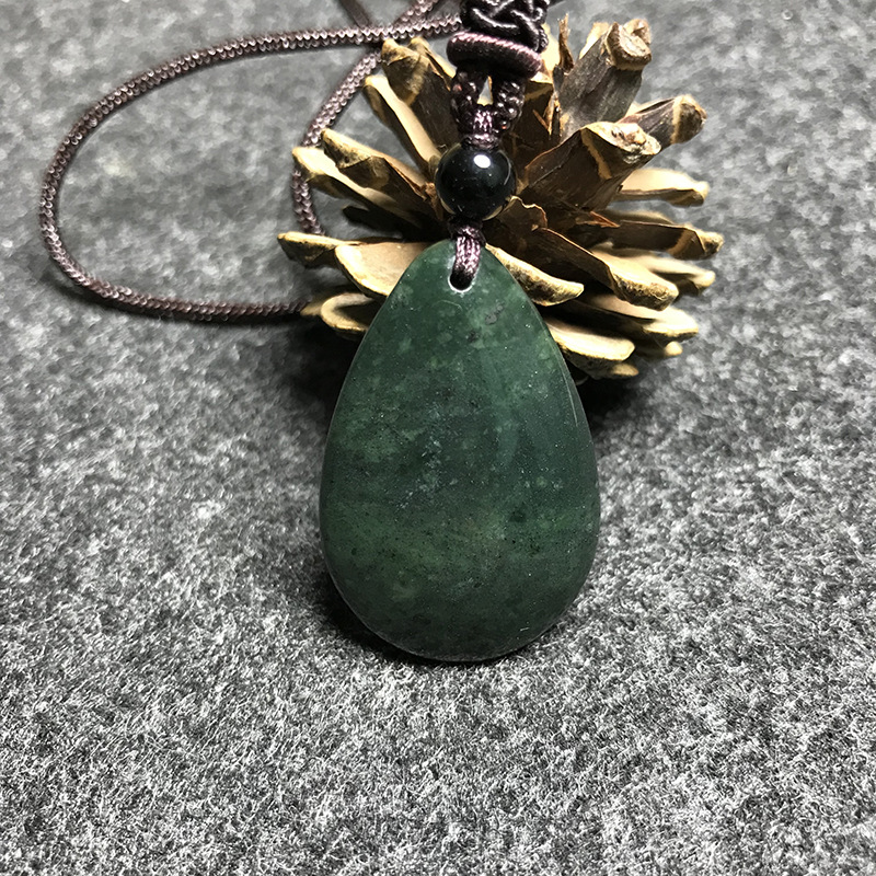 热卖藏玉吊坠药王石水滴吊坠挂件药王石项链吊坠批发-阿里巴巴