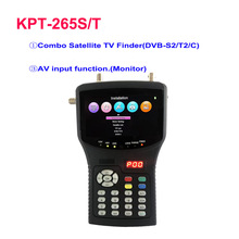 KPT-265 DVB-S2 DVB-T2 DVB-C Satellite Finder Meter寻星仪