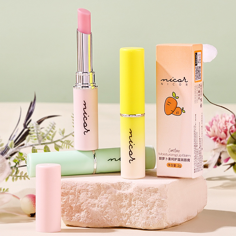 nicor诺可雅水果唇膏凡士林唇膏学生女唇膏唇膜润唇膏淡唇纹护理