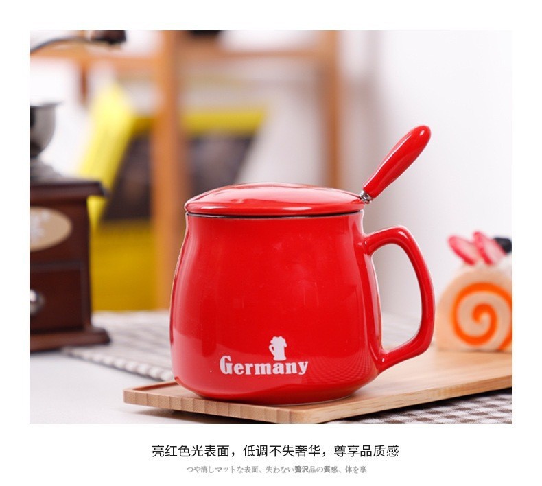 Minimalist Japanese Style Ceramic Cup Mug Breakfast Coffee Milk Cup Gift Cup Colored Glaze Logo