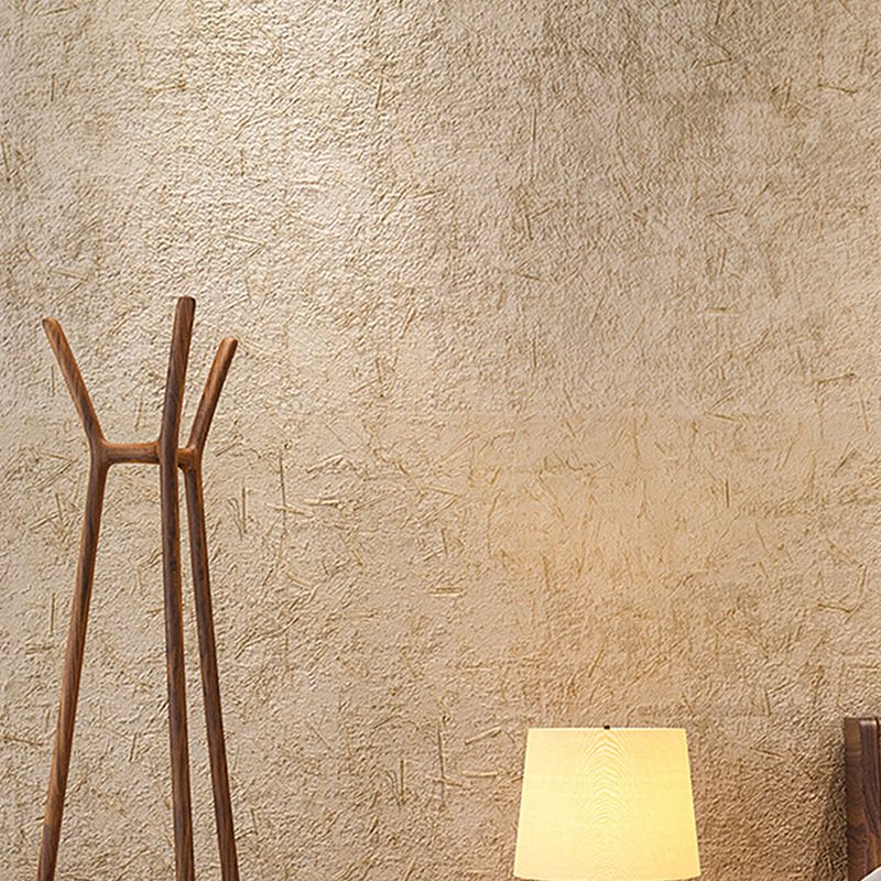 生态稻草漆泥草漆田园乡村风艺术质感涂料新复古夯土墙泥艺术漆