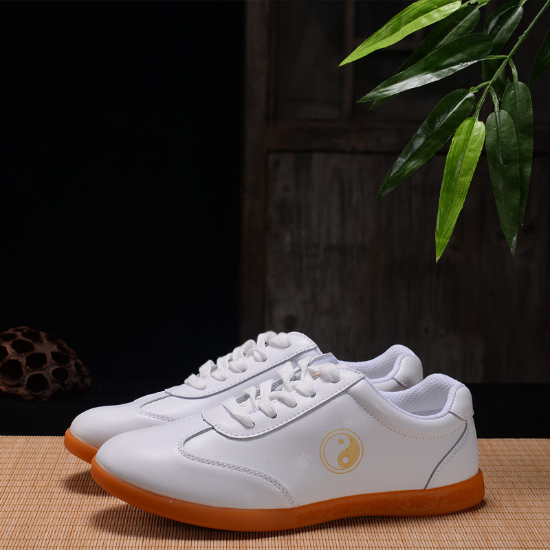 太极鞋 牛筋底 女男打太极拳鞋练功鞋武术专用软底太极运动鞋